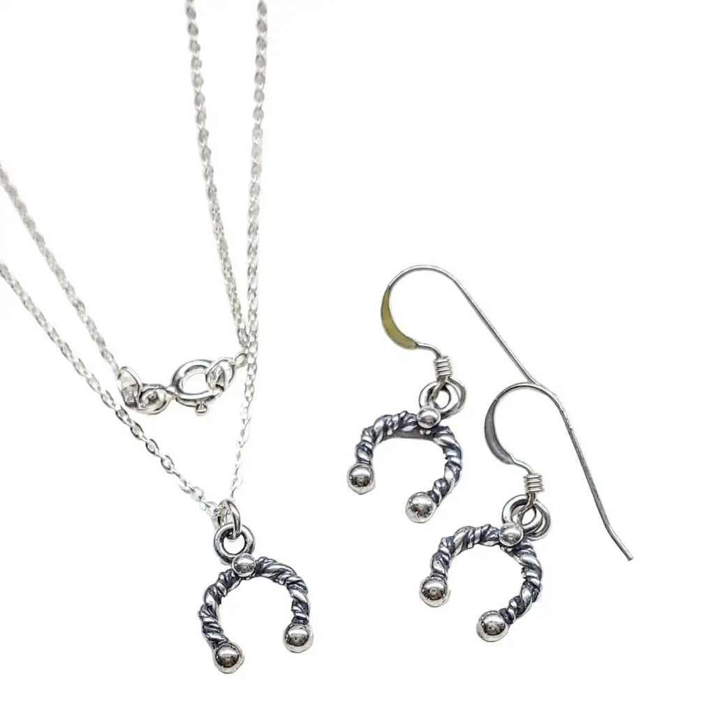 Handmade Sterling Silver Horseshoe Jewelry Limited Edition