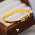 Zylax Jewelry Luxury 24K 9999 Pure Gold real gold Women's egg-shaped dragon scale buckle bracelet light luxury design sensitive