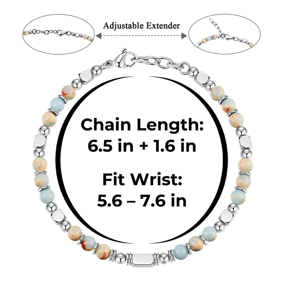 Bracelets for Women, Beaded Bracelets, Silver Bracelets for Women & Gold Bracelets for Women, Boho Bracelets, Trendy Jewe