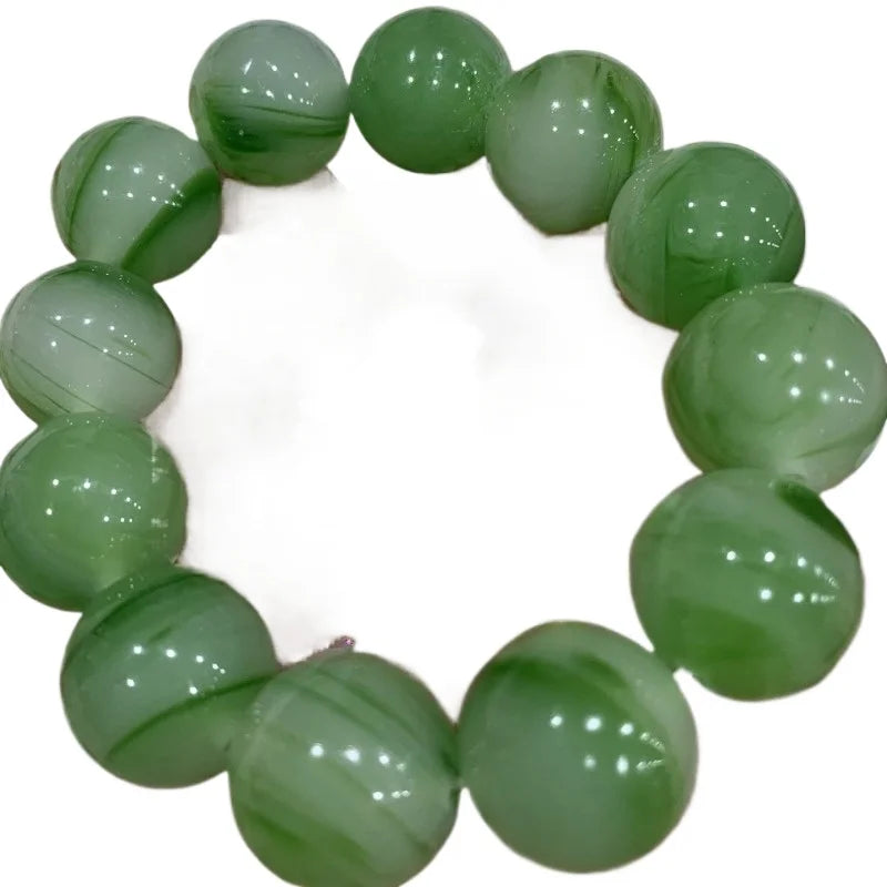 Buddha Bead Bracelet Round Bead Men's and Women's Bracelet Gift