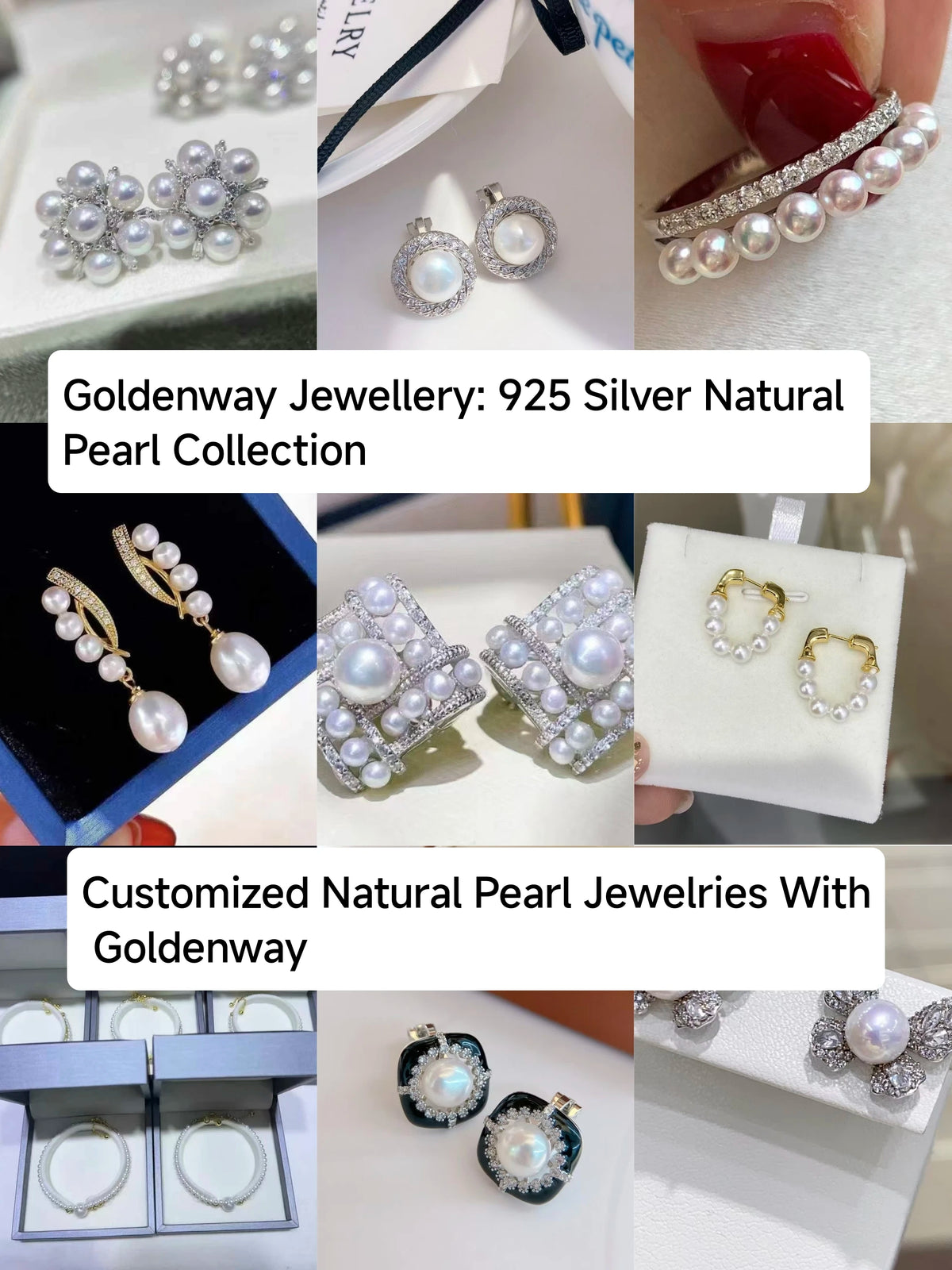 Certificated Gorgeous 925 Silver Aurora Luster Natural Pearls Moissanite Diamond Lace Choker Necklace Women Collar High Jewelry