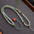 Natural Light Blue Hetian Jade Pendant Necklace Cord for Women Delicate Elegant Sweater Chain Gifts