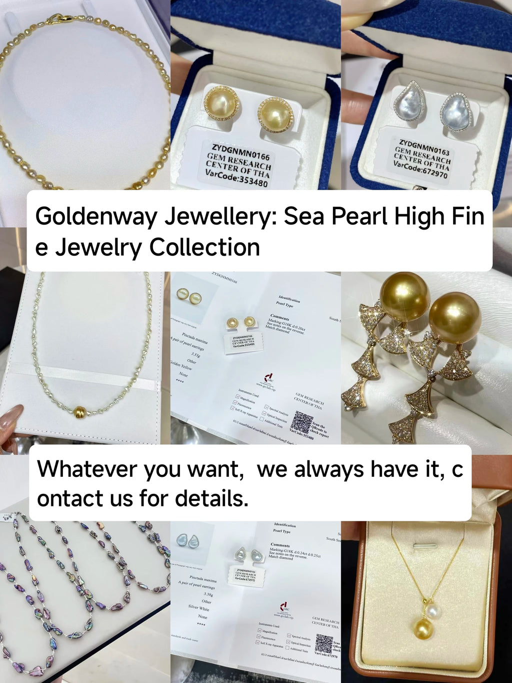 Certificated 3pcs Aurora Luster Freshwater Pearl Jewelry Set 8-9m Natural White Round Pearl Ear Stud & Pendant Chain Necklaces
