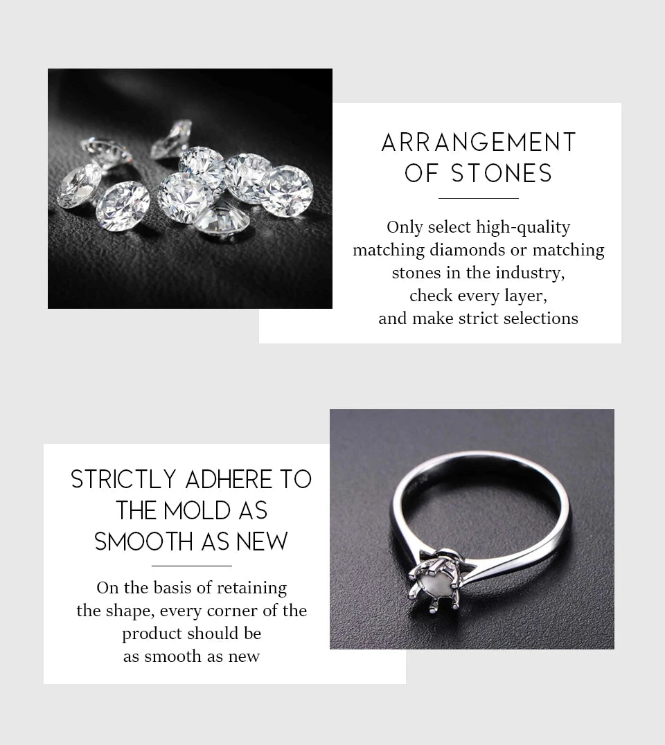 CHARMING Luxury 2.0CT Moissanite Rings Lab Diamond 10*7mm Engagement Wedding Rings 925 Sterling Silver Women Finger Band Jewely