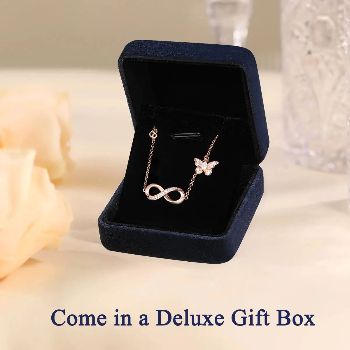 APIR 925 Sterling Silver Moissanite Foot Bracelet for Women Infinity Symbol Heart Butterfly Anklets Jewelry Valentine's Gift
