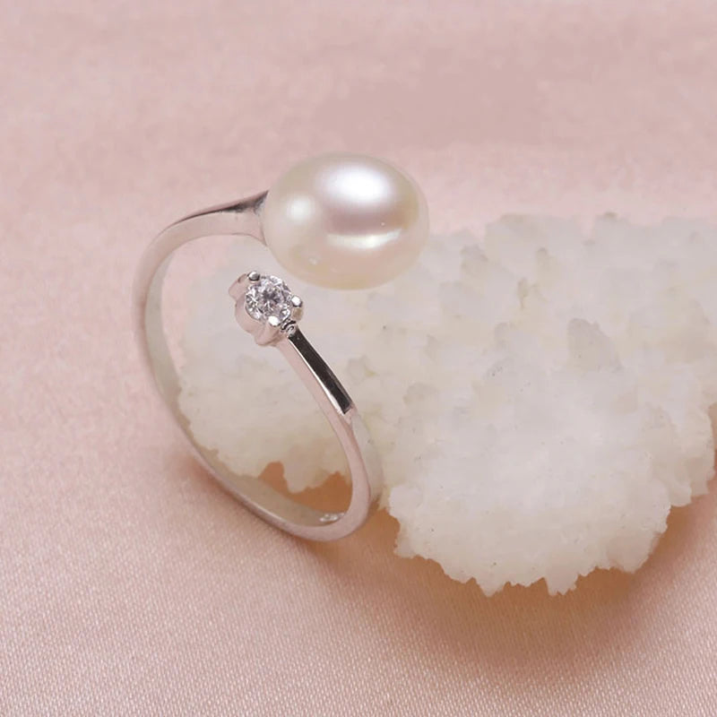 Wedding Freshwater Pearl Jewelry Set For Women,genuine Natural Pearl Necklace Jewelry Sets Mother Anniversary Gifts White