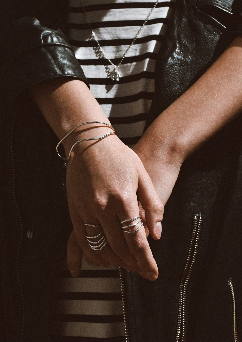 Reef Break Wave Ring - Silver